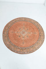 Siply Round Mat Peach