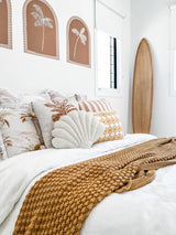 Perla Boucle Cushion Ivory