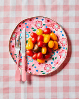 Foxy Flower Pink Plate