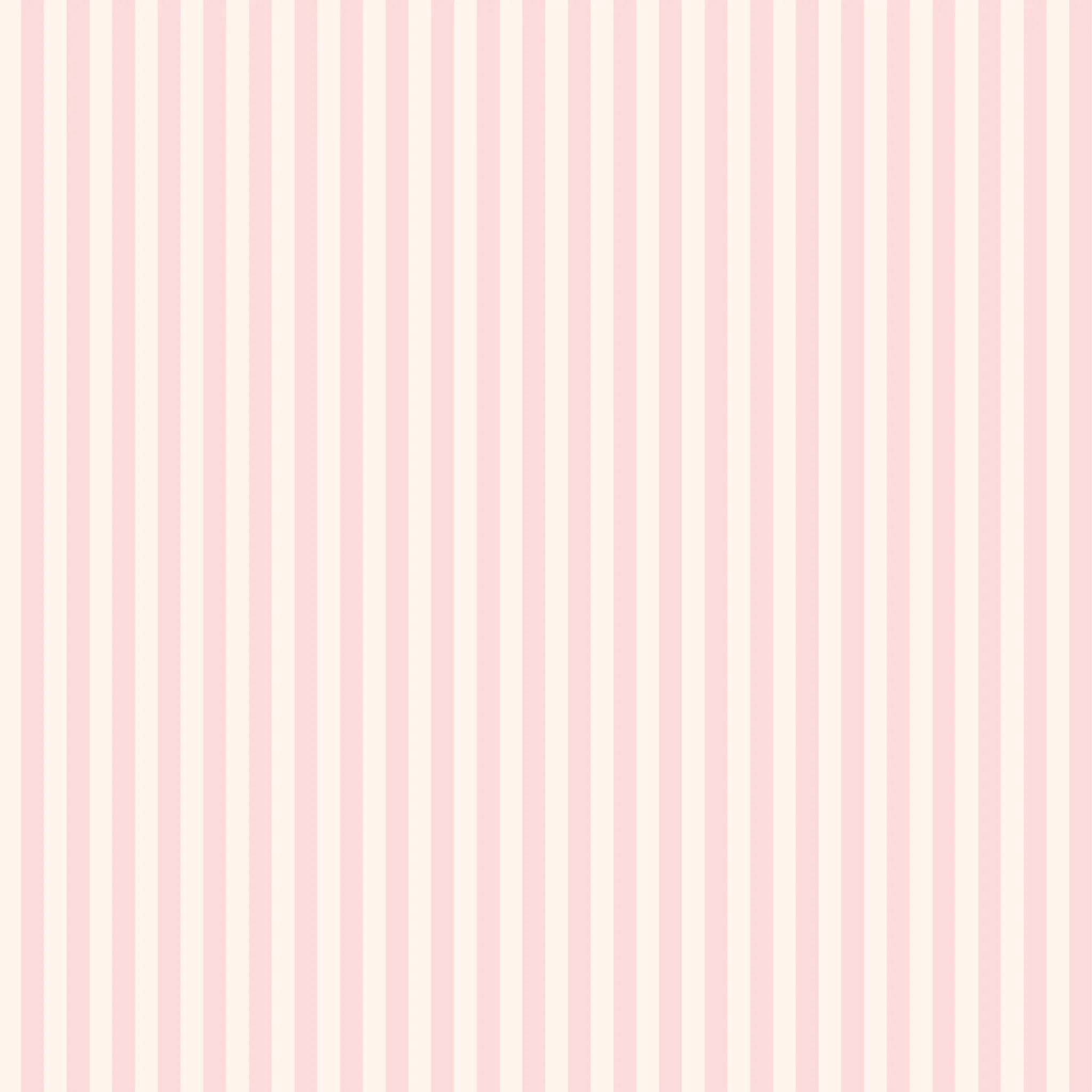 Petal Stripe Organic Fitted Sheet