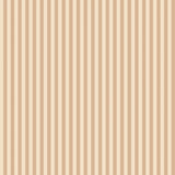 Coffee Stripe Organic Fitted Cot Sheet