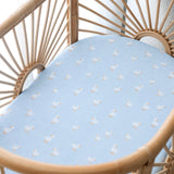 Blue Ducks Organic Fitted Cot Sheet