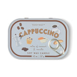 Cappuccino Tin Candle