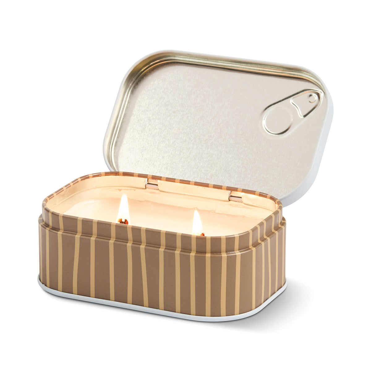 Cappuccino Tin Candle