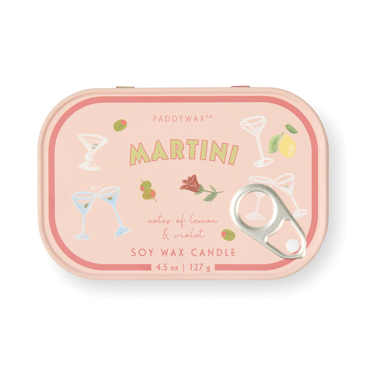 Martini Tin Candle