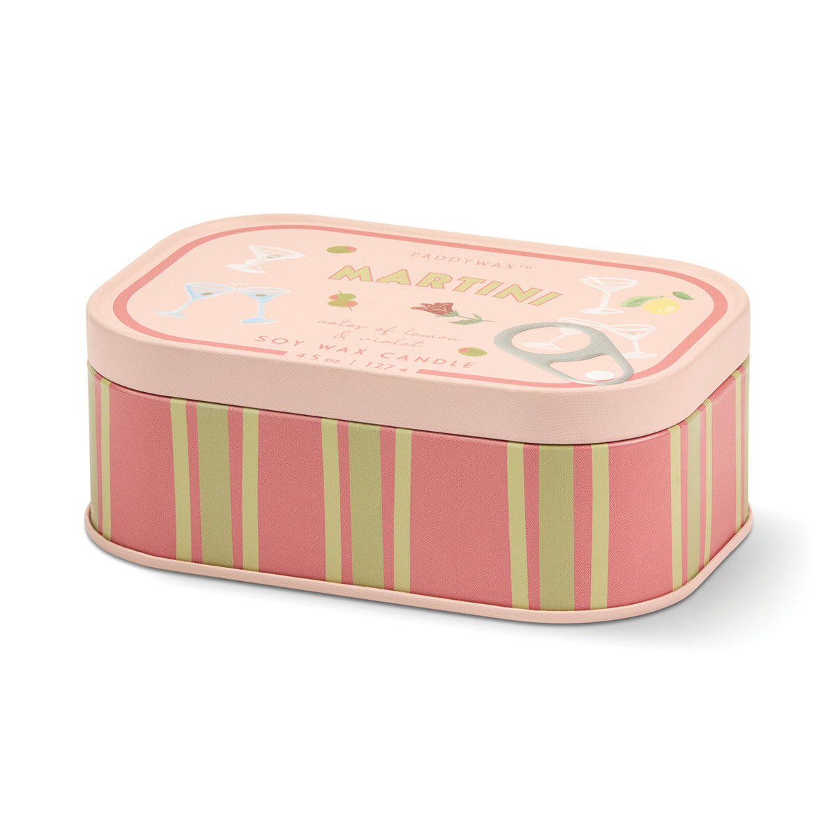 Martini Tin Candle