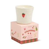 Bistro Ceramic Candle - Strawberry