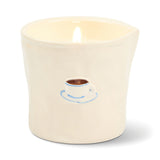Bistro Ceramic Candle - Cappuccino