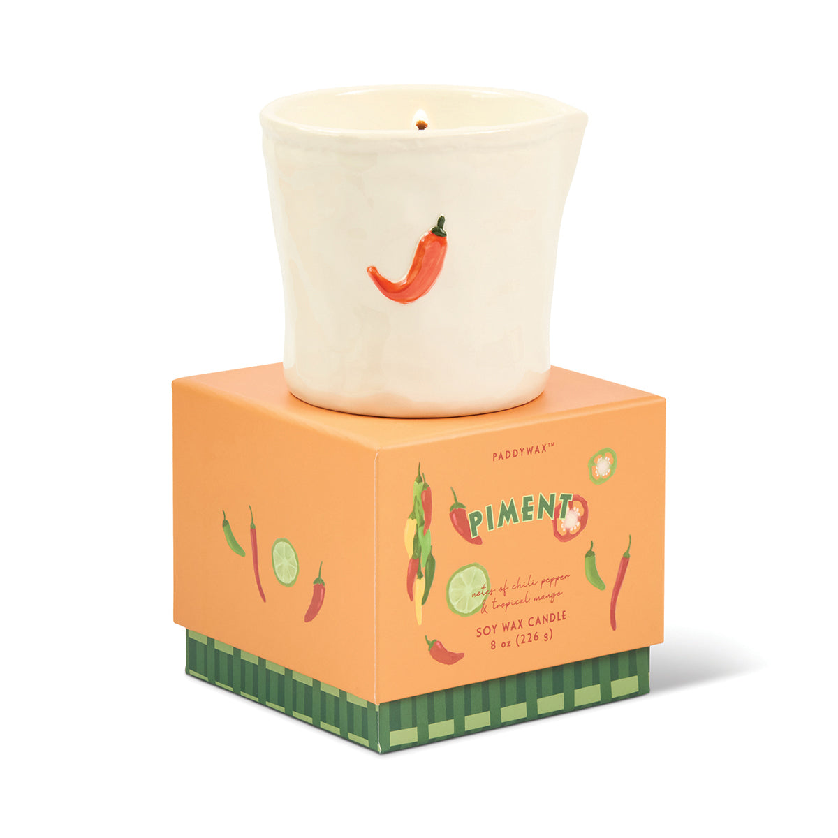 Bistro Ceramic Candle - Piment