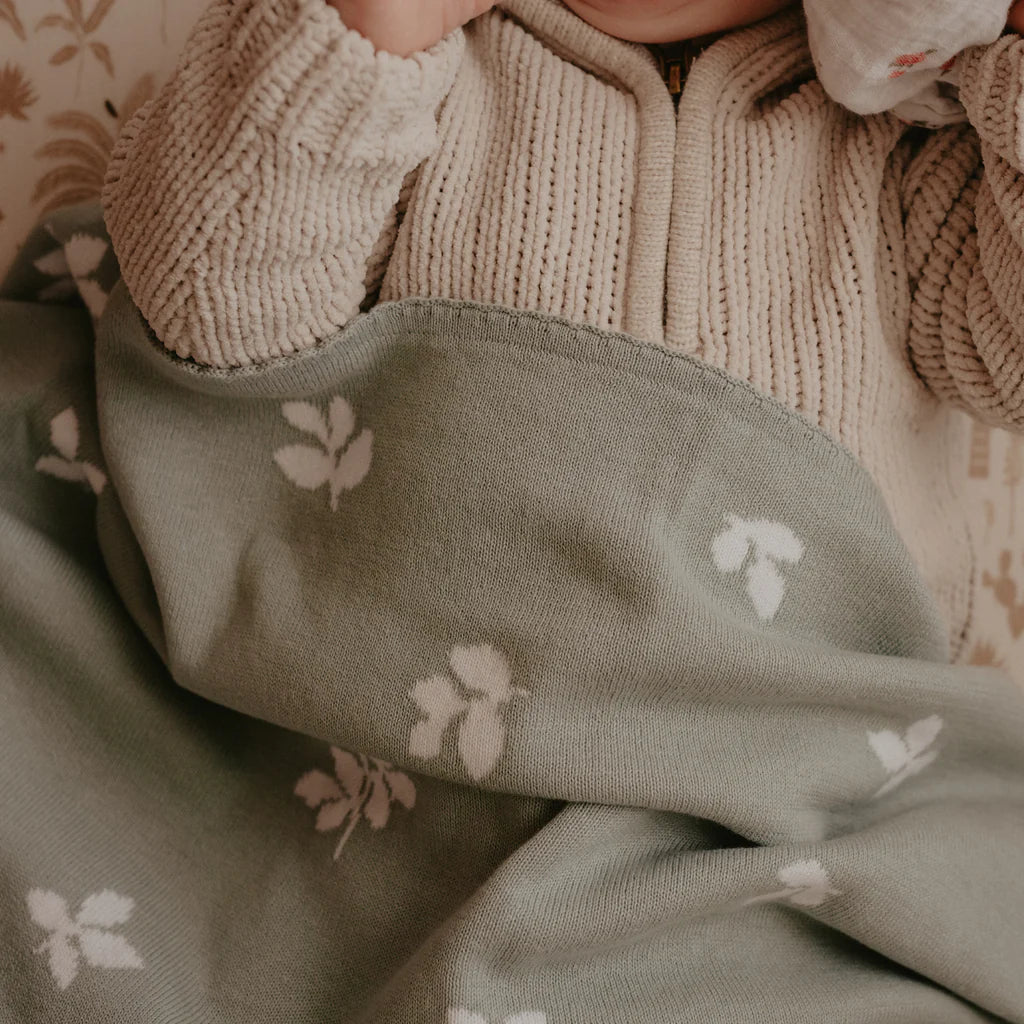 Sweet Sage Reversible Blanket