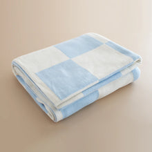 Load image into Gallery viewer, Powder Check Reversible Throw Blanket
