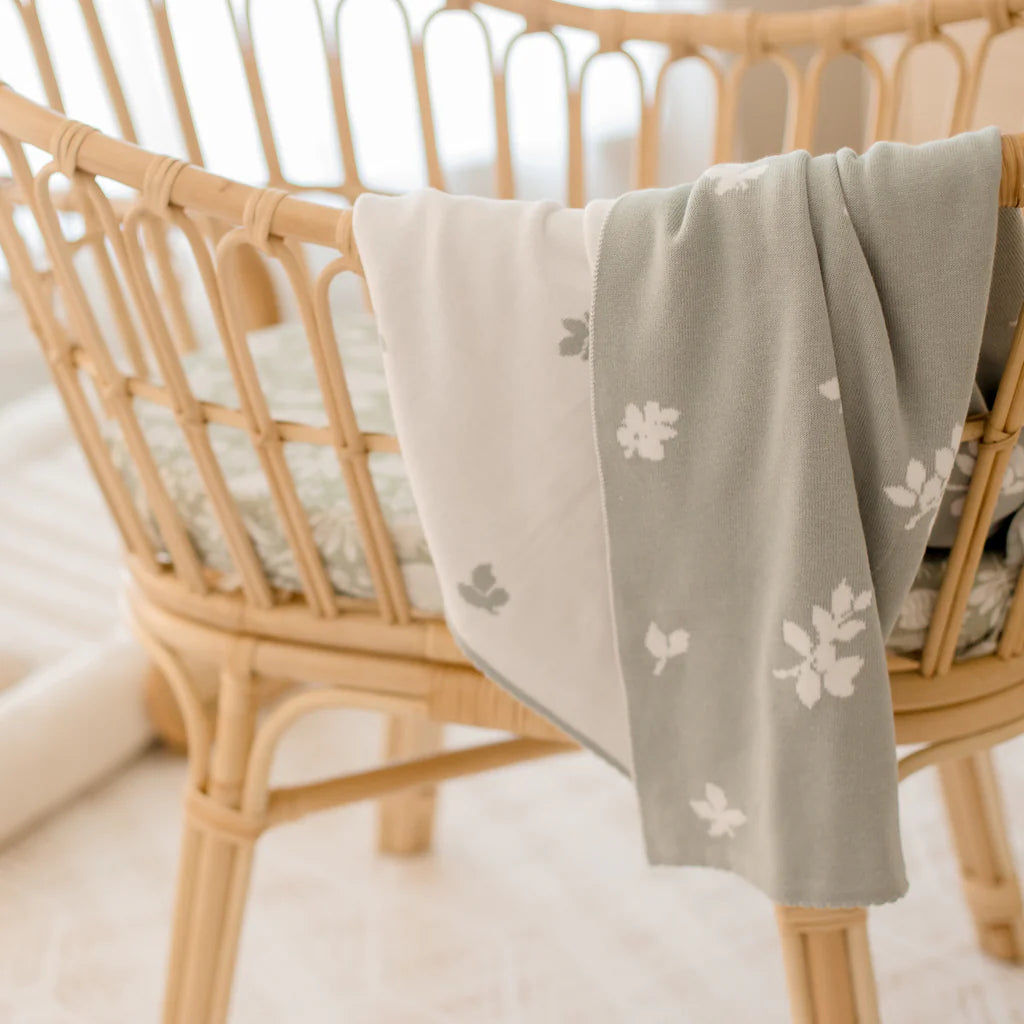 Sweet Sage Reversible Blanket