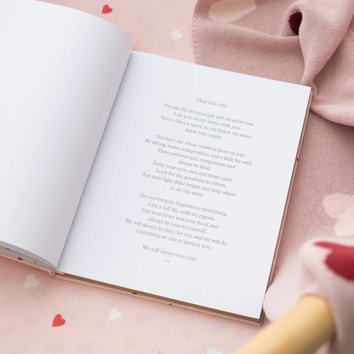 Baby Book Little Hearts