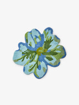 Tulip Blue Green Bath Mat