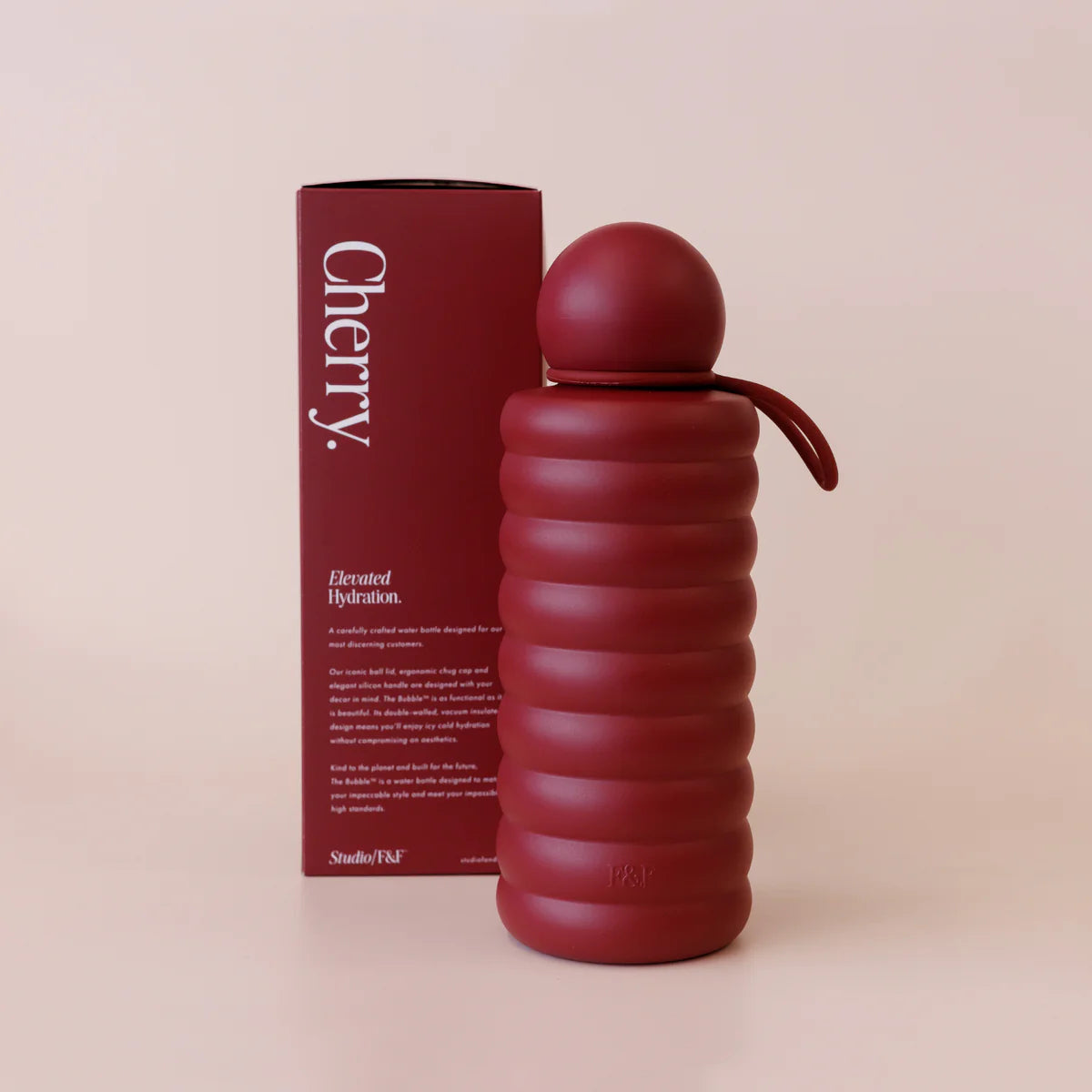 The Bubble - Cherry - Reusable Water Bottle 700ml