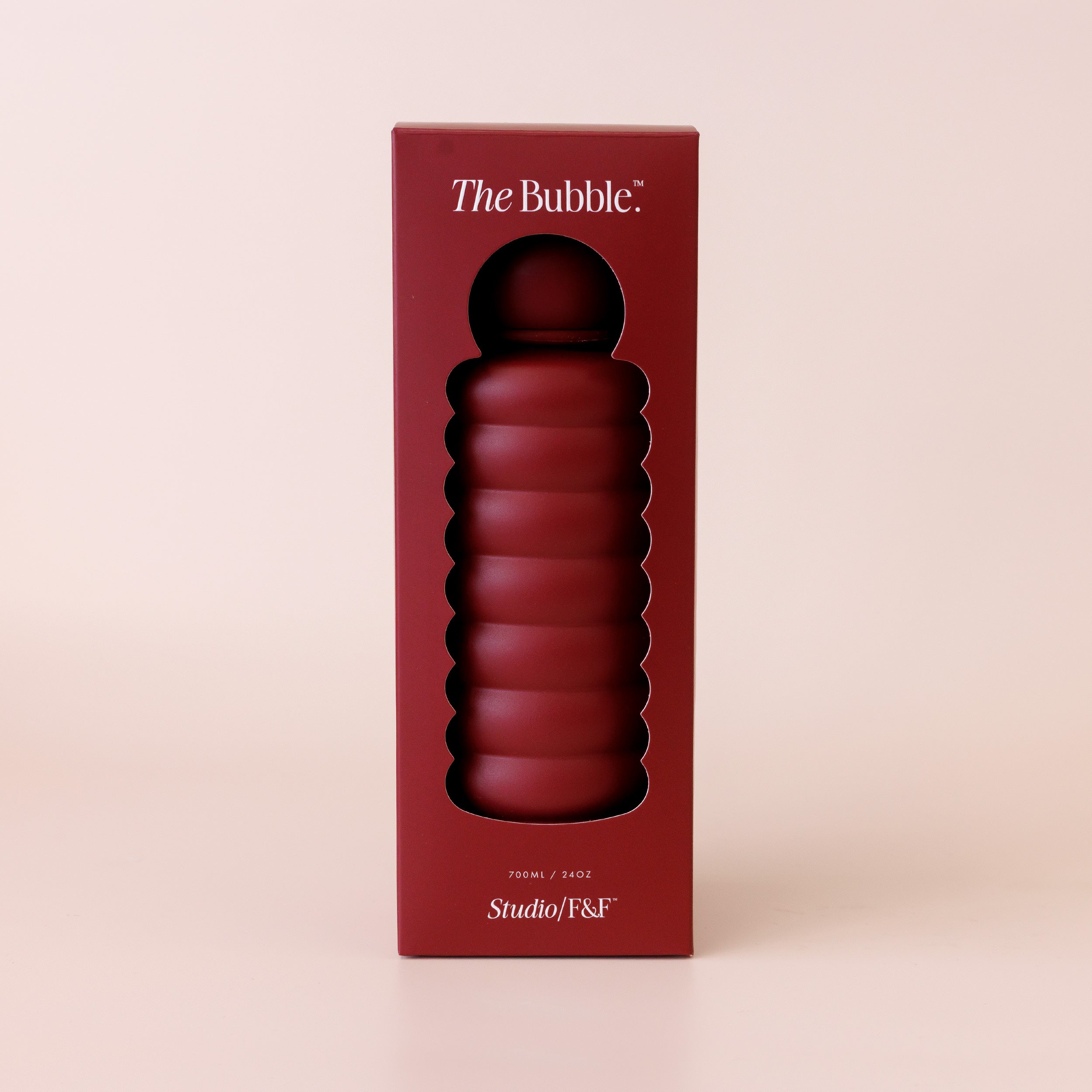 The Bubble - Cherry - Reusable Water Bottle 700ml