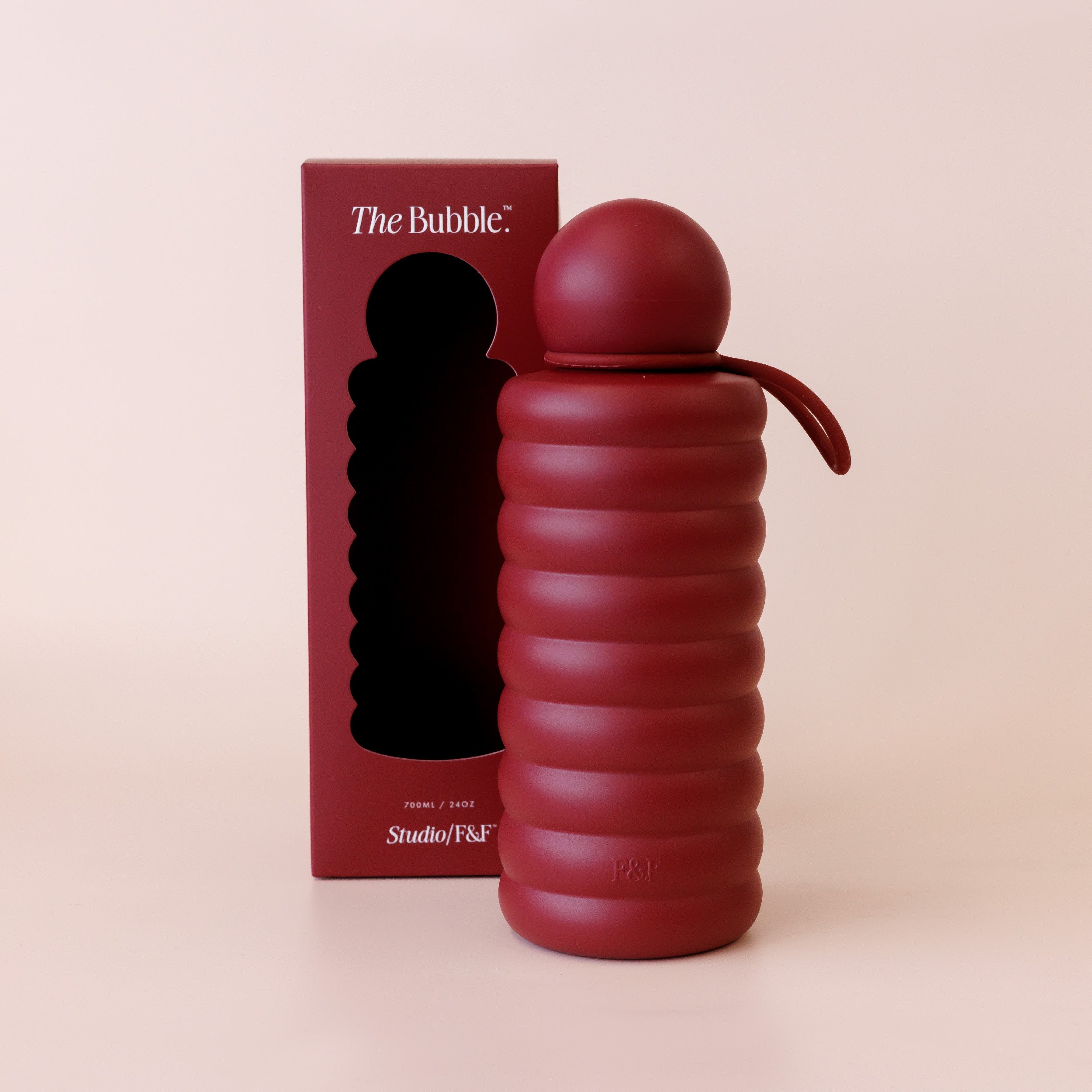 The Bubble - Cherry - Reusable Water Bottle 700ml