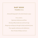 Mini Baby Book Oatmeal