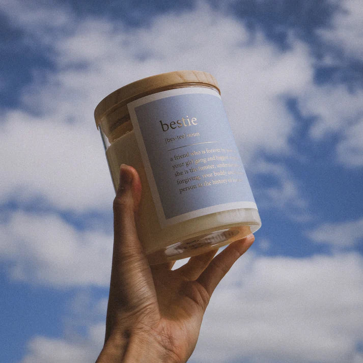 FOIL Dictionary Meaning Bestie Candle