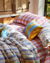 Load image into Gallery viewer, Maldives Stripe Linen Pillowcases
