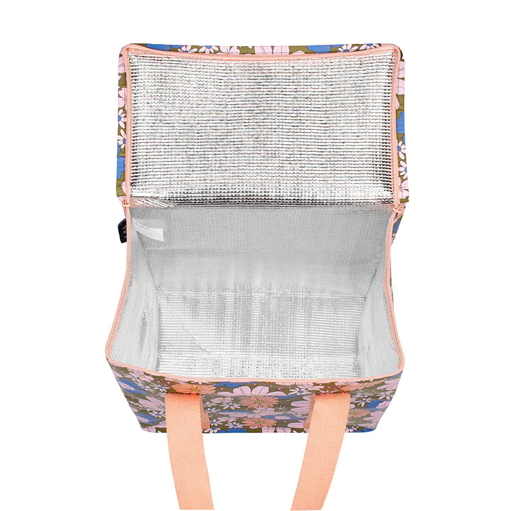 Cooler Bag - Blue Flowers