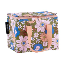 Load image into Gallery viewer, Lunch Box - Blue Flowers
