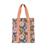 Market Bag - Blue Flowers