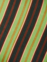 Suiting Stripe Emerald Linen Cushion