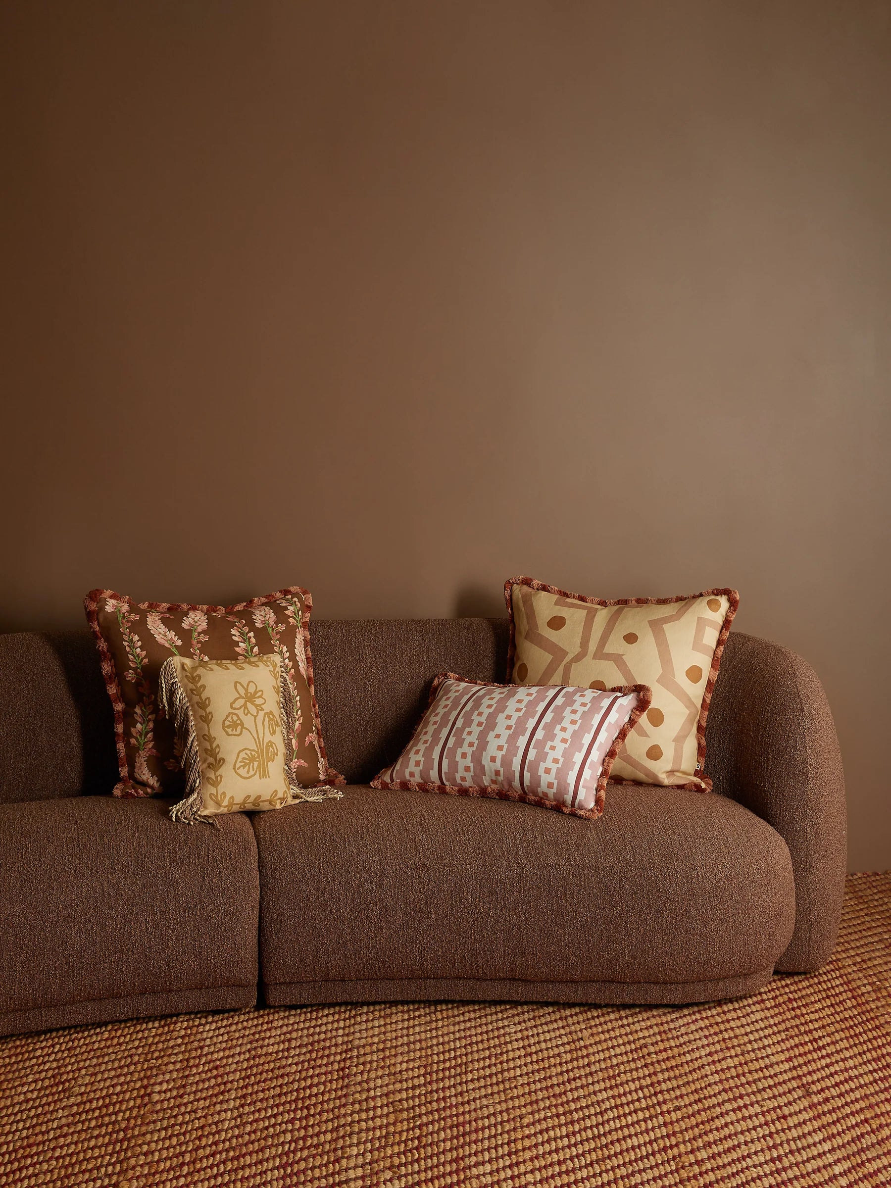 Petra Wheat Linen Cushion