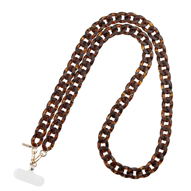 Cross Body Phone Chain - Tortishell
