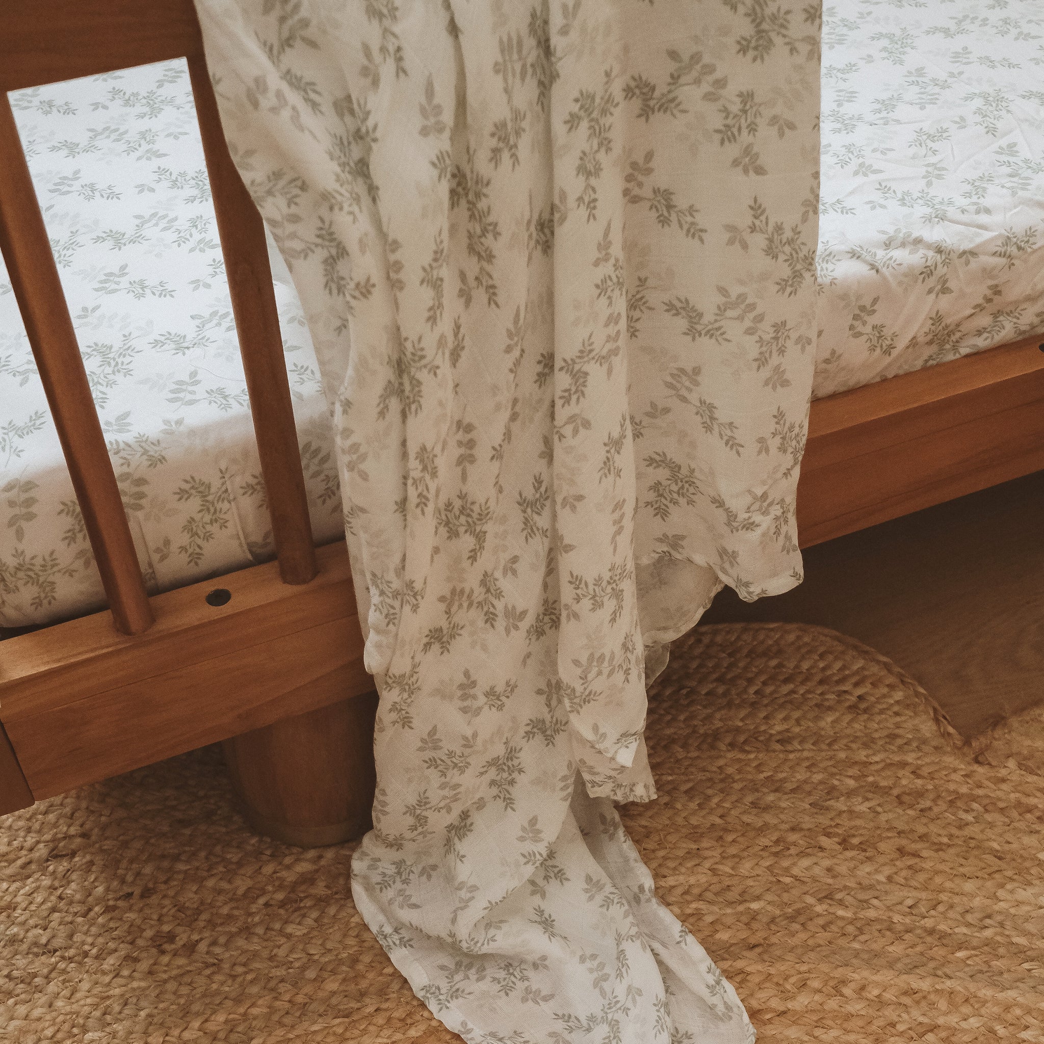 Cypress Organic Fitted Cot Sheet