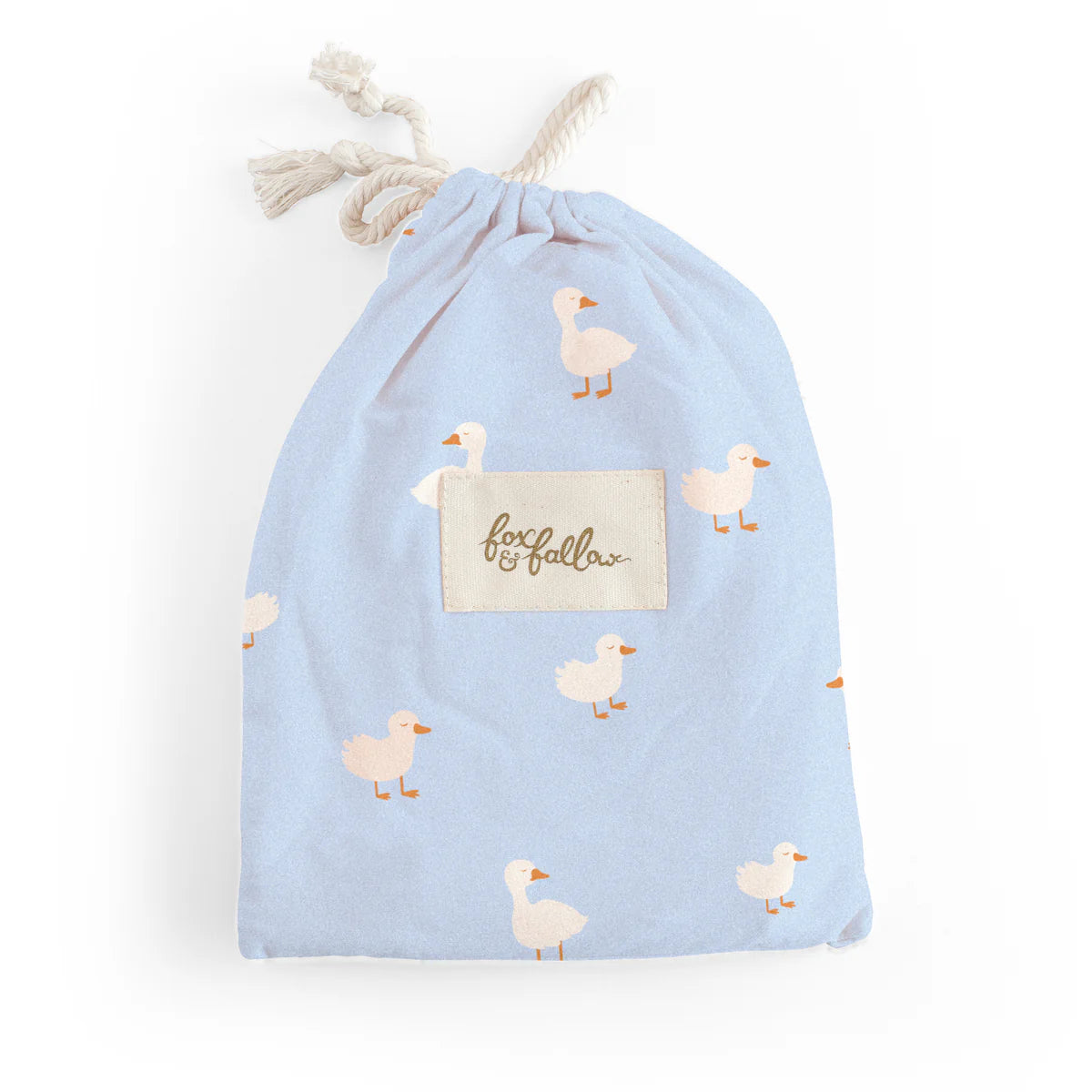 Blue Ducks Organic Fitted Cot Sheet