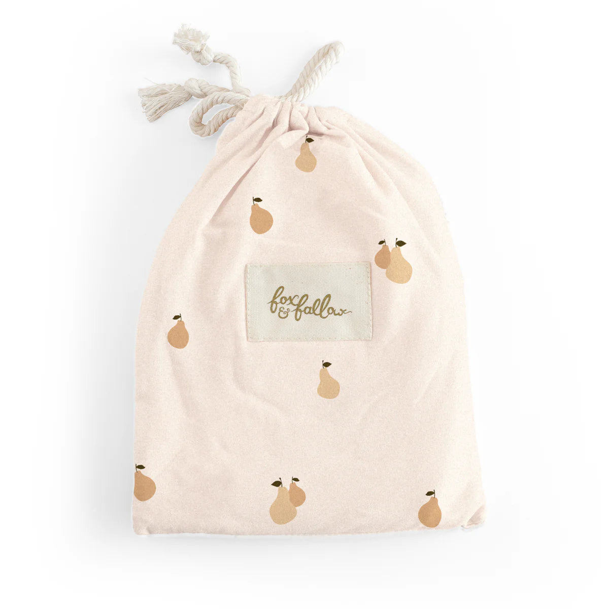 Golden Pears Organic Fitted Cot Sheet