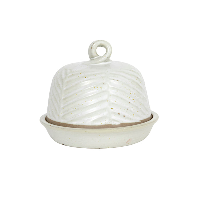 Stone Taupe Butter Dish