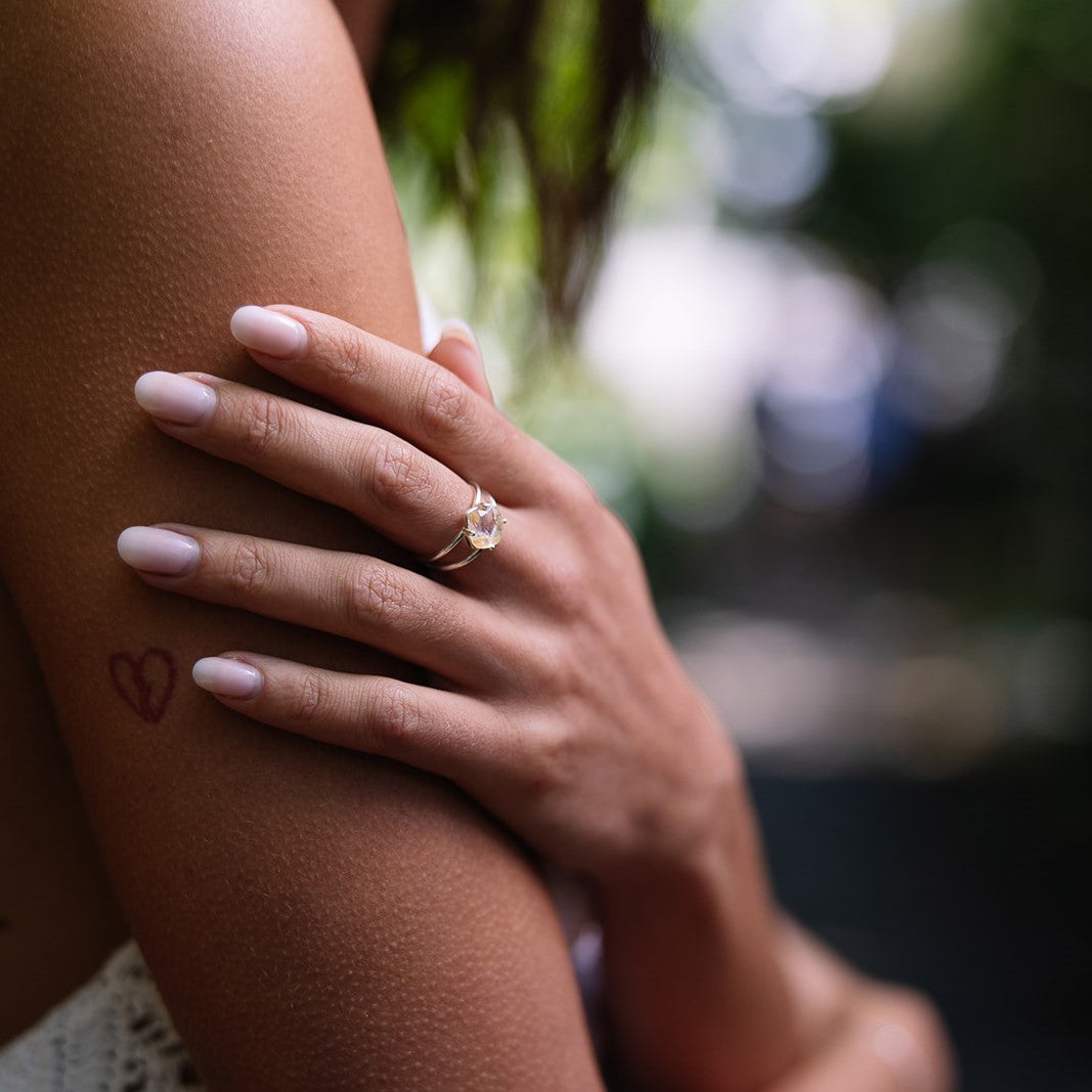 Calming Ring in Silver