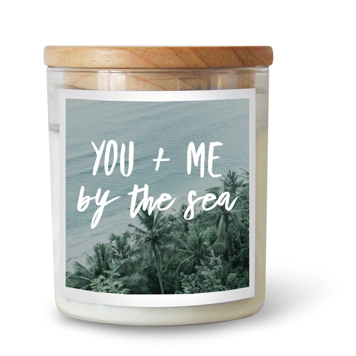 You + Me By The Sea Candle