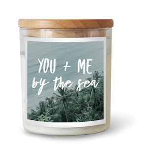 You + Me by the Sea Candle