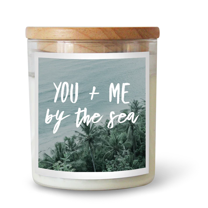 You + Me by the Sea Candle