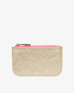 Centro Wallet - Light Gold Crinkle