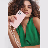 Dusty Pink Crossbody Phone Case