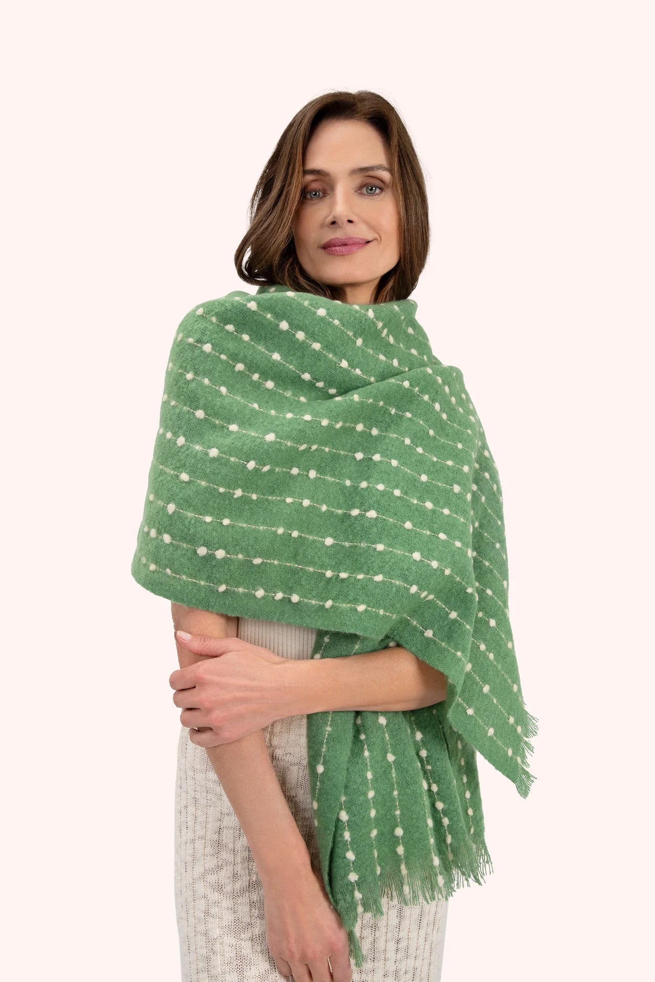 Dakota Cosy Scarf - Olive