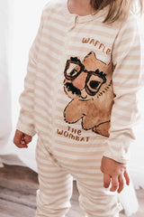 Waffles The Wombat Zipsuit