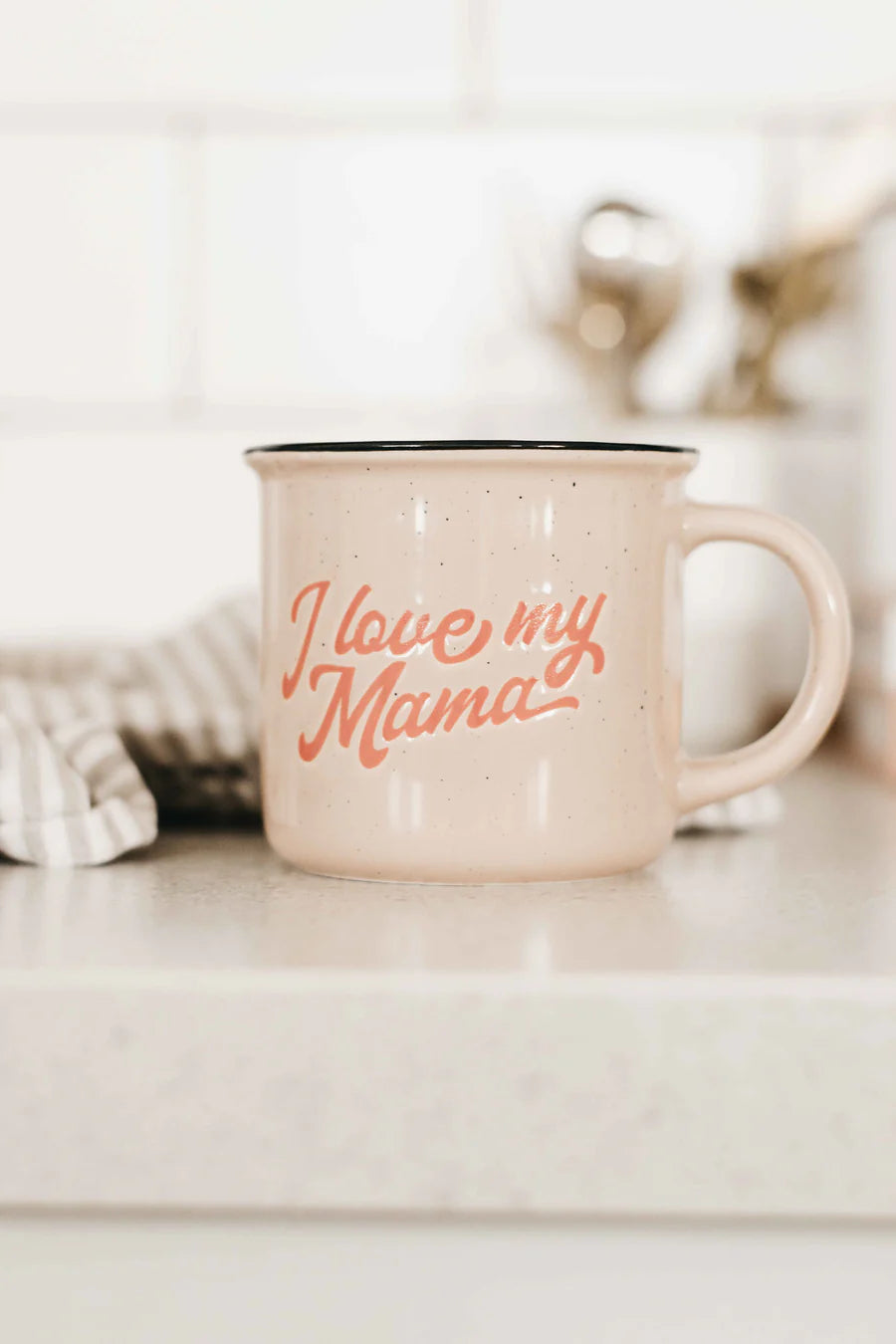 I Love My Mama Ceramic Mug