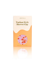Load image into Gallery viewer, Dahlia shower cap in Hibiscus - Larger Size
