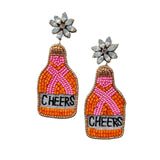 Beaded Cheers Earrings