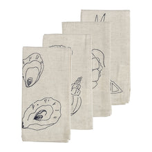 Load image into Gallery viewer, Feast Set of 4 Napkins Flax
