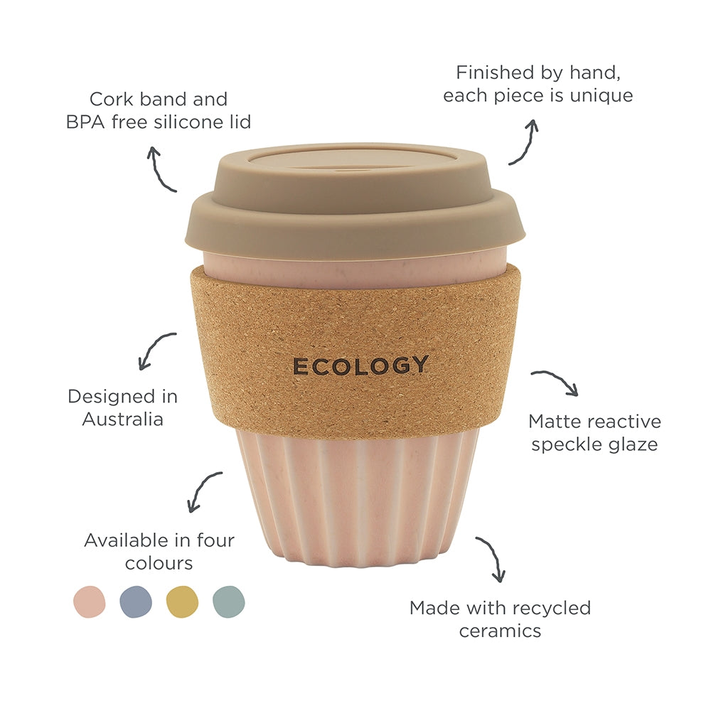 Wander Coffee Tumbler Pink 300ml