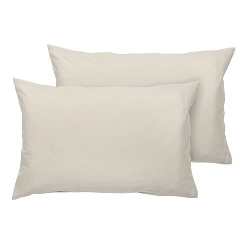 Dream Pillowcases Standard Pair - Stone