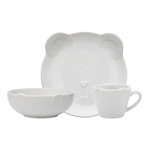 Teddy Children Set 3pce Oatmeal