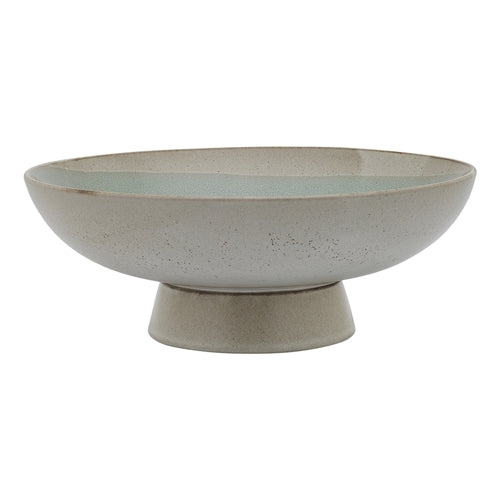 Galet Footed Bowl 23cm Sage